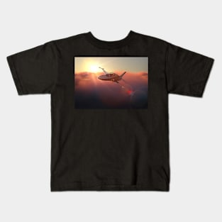 BAE Hawk at dusk Kids T-Shirt